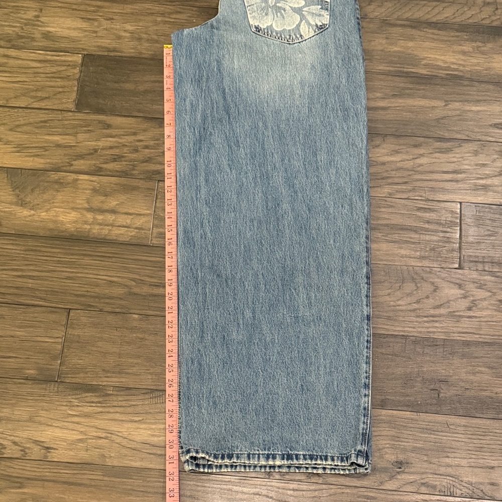 Hollister Light Blue Low-rise Super Baggy Jeans - Picture 5 of 5
